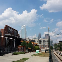 Bland Street Lynx Station - View of Uptown from Bland Street Lynx Station