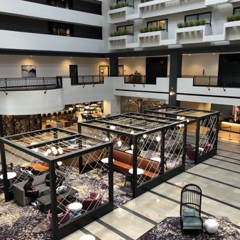 Hyatt Regency Savannah - Lobby from 2nd floor - Hotels Near Me - Savannah, Georgia Hyatt Regency Savannah - Lobby from 2nd floor - Hotels Near Me - Savannah, Georgia