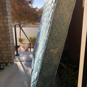 Tony's Junk Removal - This mattress did not wait long for Tony! - Junk Removal & Hauling Near Me Tony's Junk Removal - This mattress did not wait long for Tony! - Junk Removal & Hauling Near Me