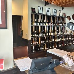 Bin 77 Bistro & SideBar - Wine wall