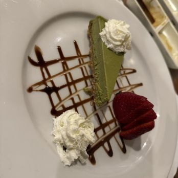 Kanpai Sushi - Green Tea Cheesecake - Japanese Near Me - Pismo Beach, California