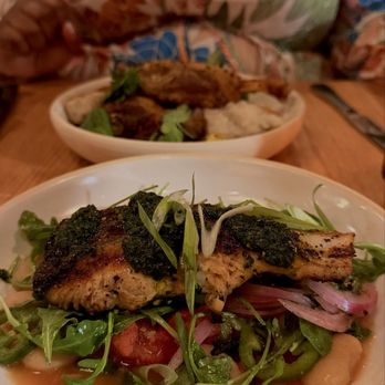 Written By The Seasons - Salmon and duck confit - New American Near Me - Bentonville, Arkansas Written By The Seasons - Salmon and duck confit - New American Near Me - Bentonville, Arkansas