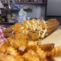 Made With Love Soulfood and More - Fried Catfish Sandwich