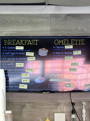 Menu photo 2 D’Frozz Vieques, PR Menu photo 2 D’Frozz Vieques, PR