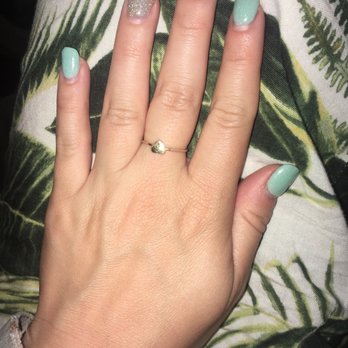 H Polish Nails - 2+ weeks in with dip- love it. - Nail Salons Near Me - San Francisco, California