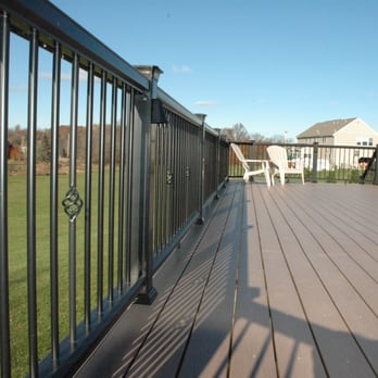 Breyer Construction & Landscape - Custom Fiberon & De-Kor Rail with Azek Deck - General Contractors Near Me - Wyomissing, Pennsylvania Breyer Construction & Landscape - Custom Fiberon & De-Kor Rail with Azek Deck - General Contractors Near Me - Wyomissing, Pennsylvania