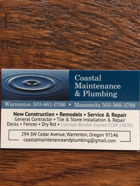 Slide of Coastal Plumbing