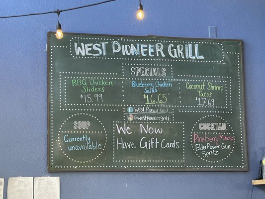 Menu photo 8 West Pioneer Grill Puyallup, WA Menu photo 8 West Pioneer Grill Puyallup, WA