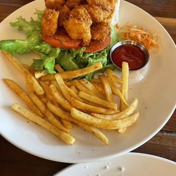The Alchemist Kitchen + Bar - Shrimp Po Boy - Gastropubs Near Me - Peachtree City, Georgia The Alchemist Kitchen + Bar - Shrimp Po Boy - Gastropubs Near Me - Peachtree City, Georgia