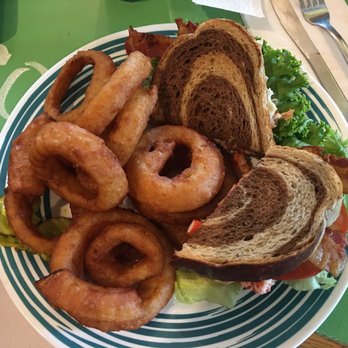 Williamsburg Snack Bar - Lobster BLT with onion rings, oh my goodness!!! So good!!! - Sandwiches Near Me - Haydenville, Massachusetts Williamsburg Snack Bar - Lobster BLT with onion rings, oh my goodness!!! So good!!! - Sandwiches Near Me - Haydenville, Massachusetts