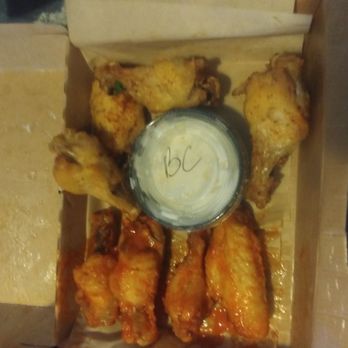 Jolene's Wings + Beer - Flavors come separate just put them in same box for photo - Chicken Wings Near Me - Oxnard, California Jolene's Wings + Beer - Flavors come separate just put them in same box for photo - Chicken Wings Near Me - Oxnard, California