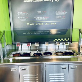 Baja Fresh Mexican Grill - Salsa Bar - Mexican Near Me - Arvin, California