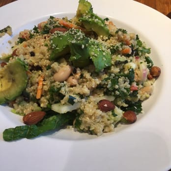 Veggie Grill by Next Level - Quinoa power salad, yummy greens and beans - Vegan Near Me - Beaverton, Oregon Veggie Grill by Next Level - Quinoa power salad, yummy greens and beans - Vegan Near Me - Beaverton, Oregon