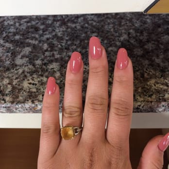 Mimi Nails - Great shape. I never usually do this long but I told Mimi to try this length & am very happy!! - Nail Salons Near Me - Castro Valley, California