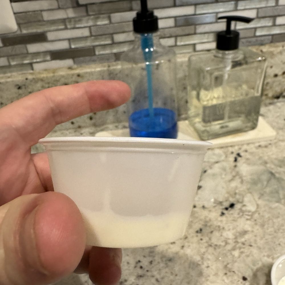 Wiseguy Pizza - a hand holding a plastic container with a toothbrush in it - Pizza Near Me - Herndon, Virginia Wiseguy Pizza - a hand holding a plastic container with a toothbrush in it - Pizza Near Me - Herndon, Virginia
