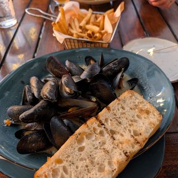 Café Benelux - PEI Mussels with French Fries - Belgian Near Me - Milwaukee, Wisconsin Café Benelux - PEI Mussels with French Fries - Belgian Near Me - Milwaukee, Wisconsin