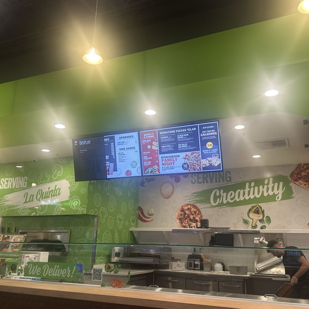 Pieology La Quinta - Inside - Fast Food Near Me - La Quinta, California