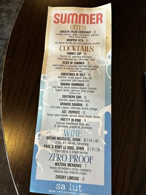 Menu photo 5 Salut Wine and Cocktail Lounge Topeka, KS Menu photo 5 Salut Wine and Cocktail Lounge Topeka, KS