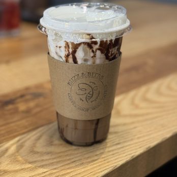 Buzz & Bites - Katy - Sea Salted Caramel & Chocolate Cloud - Coffee & Tea Near Me - Katy, Texas Buzz & Bites - Katy - Sea Salted Caramel & Chocolate Cloud - Coffee & Tea Near Me - Katy, Texas