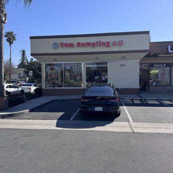 Yum Dumpling - Outside Signage - Noodles Near Me - Orange, California