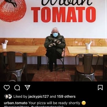 Urban Tomato - The posted this today after I waited 90 minutes yesterday for delivery. - Pizza Near Me - Palisades Park, New Jersey