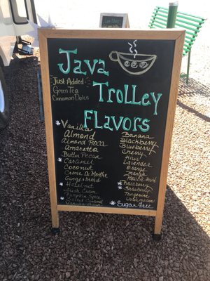Menu photo 2 Java Trolley Waddell, AZ