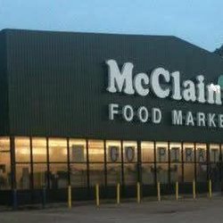 McClain's Food Market - McClain's Supermarket - Outside of store