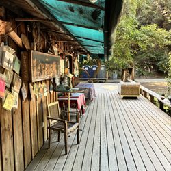 Henry Miller Memorial Library - Main porch