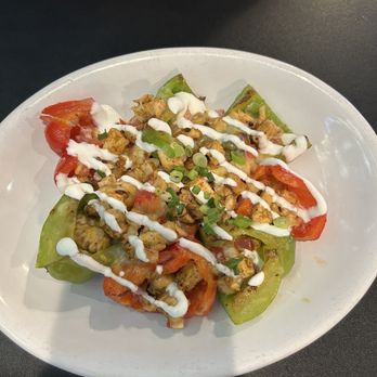 Sanctuary Bar & Cafe - Nacho Chicken Peppers - Bars Near Me - Lubbock, Texas