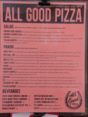 All Good Pizza by null
