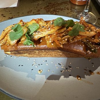 Vang Go Bistro - Kimchi Dog - Comfort Food Near Me - Norfolk, Virginia