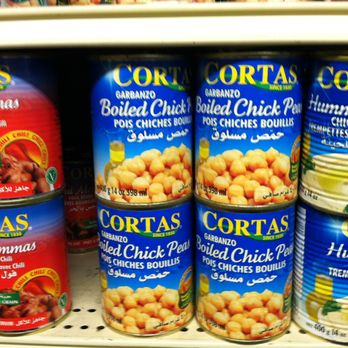 Asian Choice - canned food on a supermarket shelf - Grocery Near Me - Augusta, Georgia