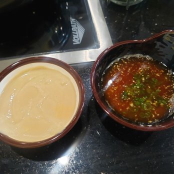 Shabu Squared - Only 2 types of dipping sauce. - Japanese Near Me - Houston, Texas Shabu Squared - Only 2 types of dipping sauce. - Japanese Near Me - Houston, Texas