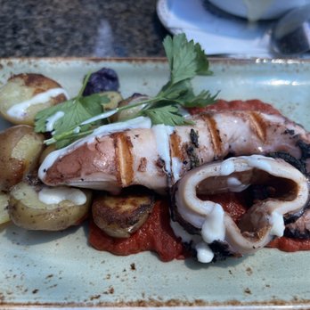 Bluewater Grill - Temecula - Grilled spanish squid... tender and so soft - Seafood Near Me - Temecula, California Bluewater Grill - Temecula - Grilled spanish squid... tender and so soft - Seafood Near Me - Temecula, California