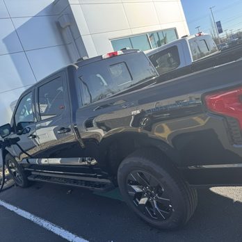 Landmark Ford - The "other dealership" charging up the truck - Car Dealers Near Me - Tigard, Oregon