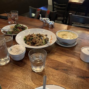 Yes Siam Thai Cafe & Bar - Only sad pic we have of the night. So yummy though! - Thai Near Me - Seattle, Washington