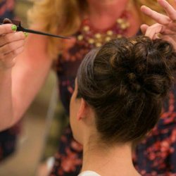 Penny Lynn Hair - Penny Lynn adding her finishing touches to this  gorgeous bride;)