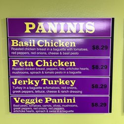Planet Smoothie - Menu