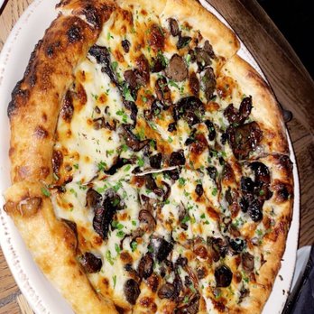 Siena Tavern - Truffle mushroom pizza - Italian Near Me - Chicago, Illinois Siena Tavern - Truffle mushroom pizza - Italian Near Me - Chicago, Illinois