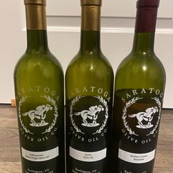 Saratoga Olive Oil - Cobranosa, Garlic Olive Oil, Sicilian Lemon Balsamic