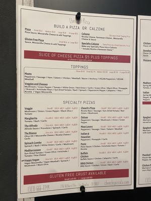 Menu photo 3 Cheech's Pizza Los Angeles, CA