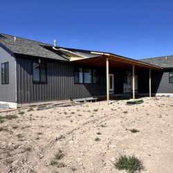 Pro Star Roofing & Siding  - Siding in progress.