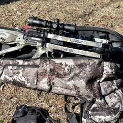 Tenpoint Crossbow Technologies - Siege 410 with the backpack
