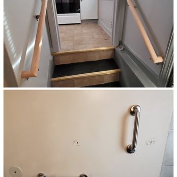 DRS - Diversified Residential Services - Ease of access with new grab bars and hand rails. - Handyman Near Me - Cuyahoga Falls, Ohio DRS - Diversified Residential Services - Ease of access with new grab bars and hand rails. - Handyman Near Me - Cuyahoga Falls, Ohio