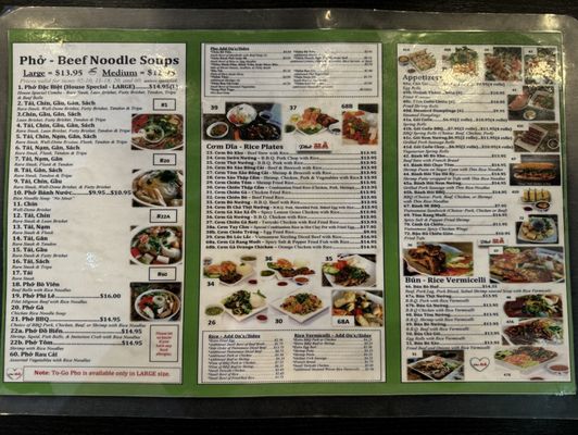 Menu photo 4 Pho Ha Vietnamese Restaurant Fontana, CA