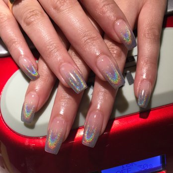 Crystal Nails Spa - Hologram chrome by Jackie - Nail Salons Near Me - San Leandro, California