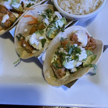 Anaya's Seafood Scratch Kitchen - Dynamite shrimp tacos!  2 makes a great serving and the extra to take home!   So delish! - Seafood Near Me - Dallas, Texas