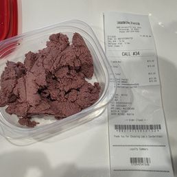 $10 for pate in a used ham container.