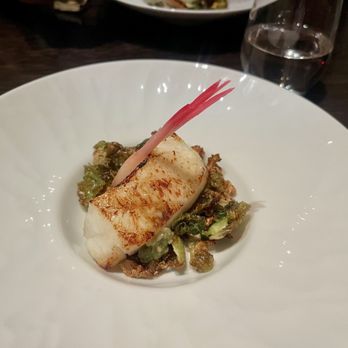 Tei-An - 3/2026 cod with Brussels and pickled ginger root - Japanese Near Me - Dallas, Texas