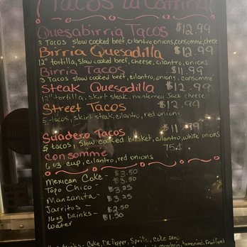 Tacos La Catrina - Menu - Food Trucks Near Me - Cedar Park , Texas Tacos La Catrina - Menu - Food Trucks Near Me - Cedar Park , Texas